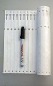 Permanent marker Penol 777 og Tyvek sløjfeetiketter.